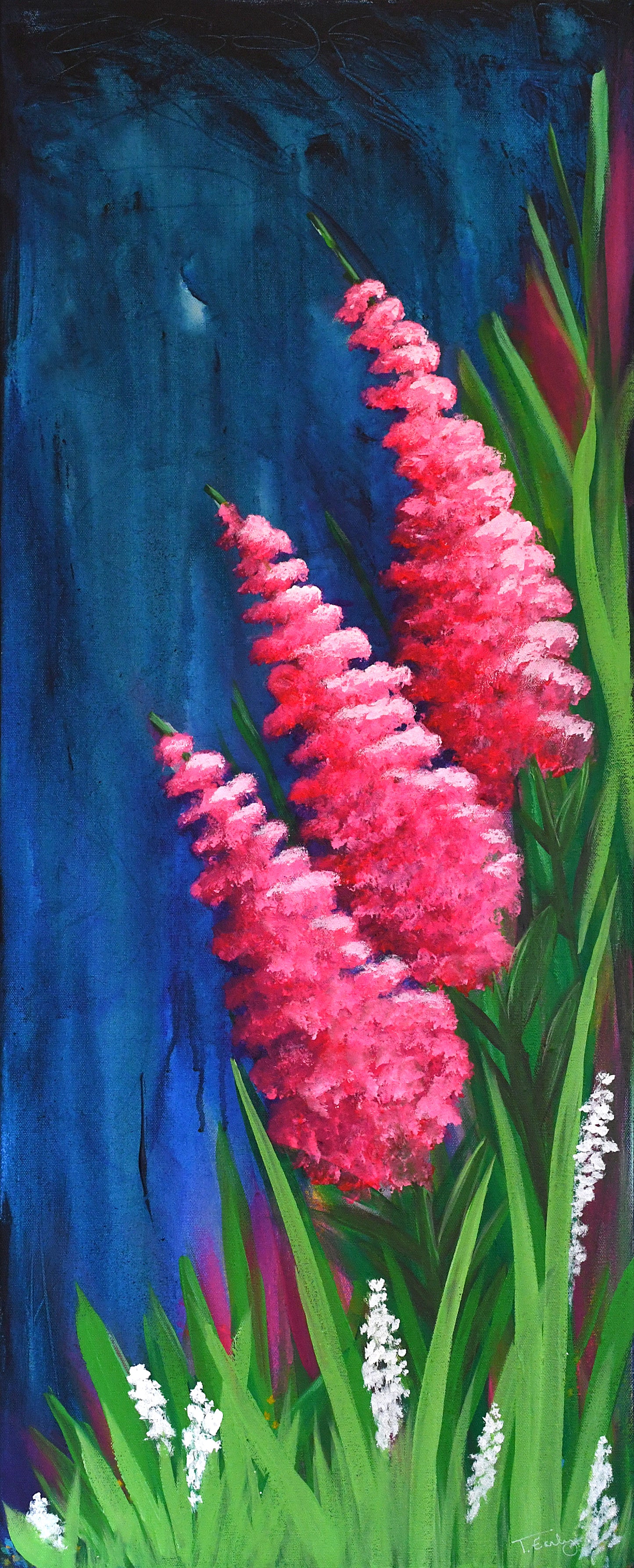 "Fireweed Storm" Canvas Print