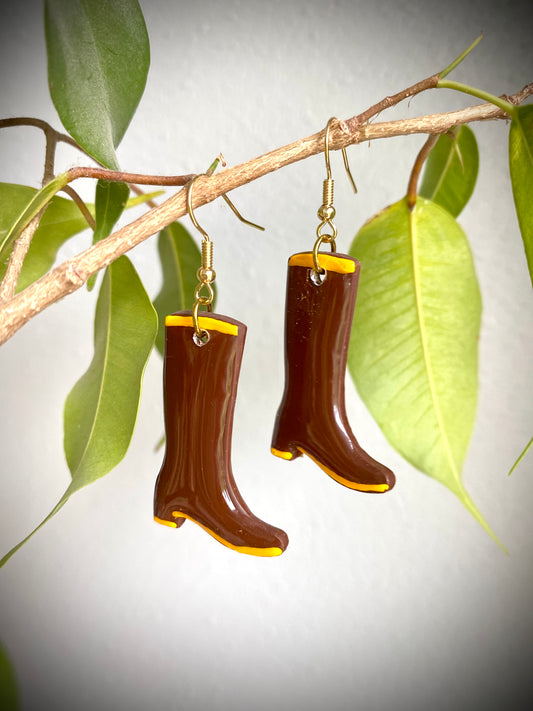 Alaskan Mud Boot Earrings